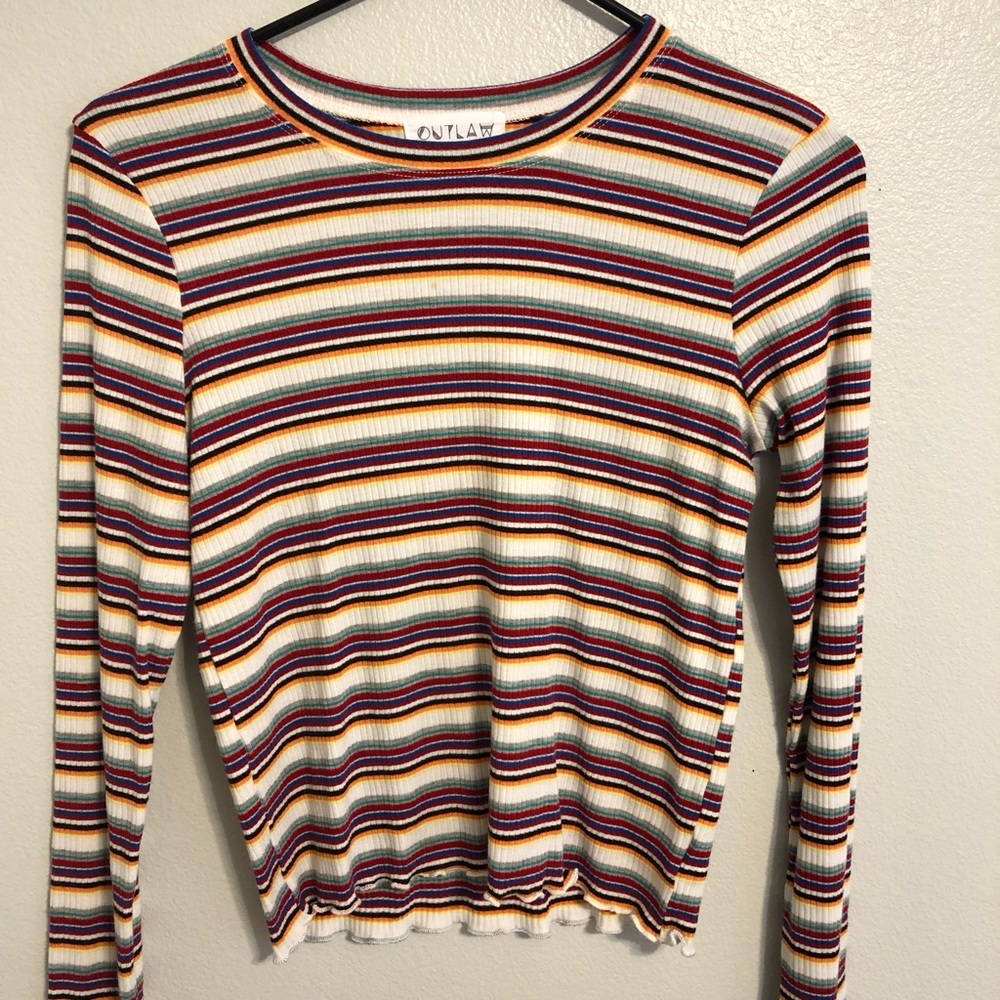 Multicolor Striped Longsleeve